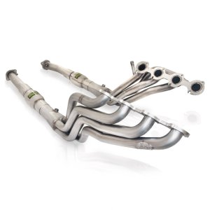 Ford Crown Victoria Performance Exhaust - Stainless Works - Long Tube Headers 1-5/8in Primaries 3in H-Flow Cats - `03-`11